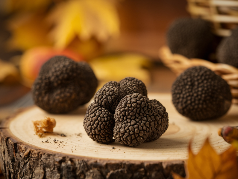Los mejores platos de otoño con trufa negra y quesos de oveja y cabra trufados